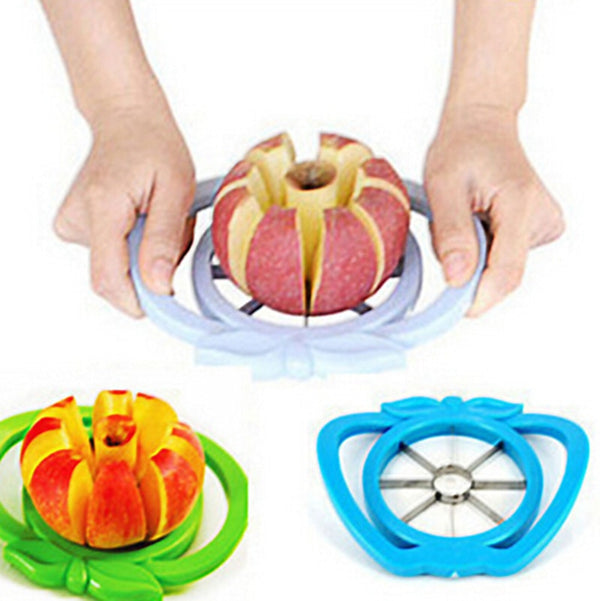Kitchen Apple Slicer Corer Cutter Pear Fruit Divider Tool Comfort Handle for  Kitchen Apple Peeler