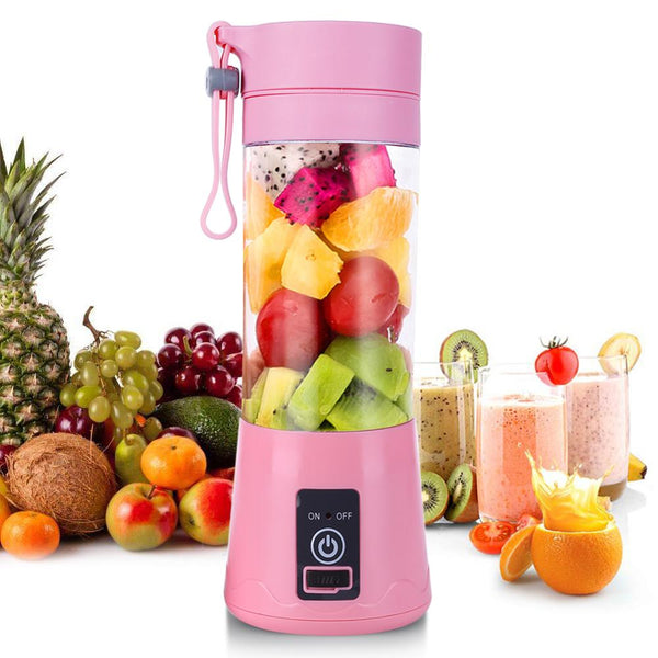 380 ML Juicer Bottle Portable Mini USB Electric Fruit Bottles Smoothie