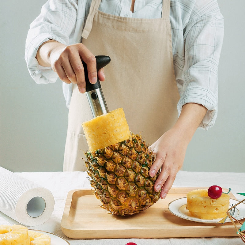 Pineapple peeler Slicing machine The core cutter A spiral cutting machine for vegetables and fruits Easy to use Kitchen tools