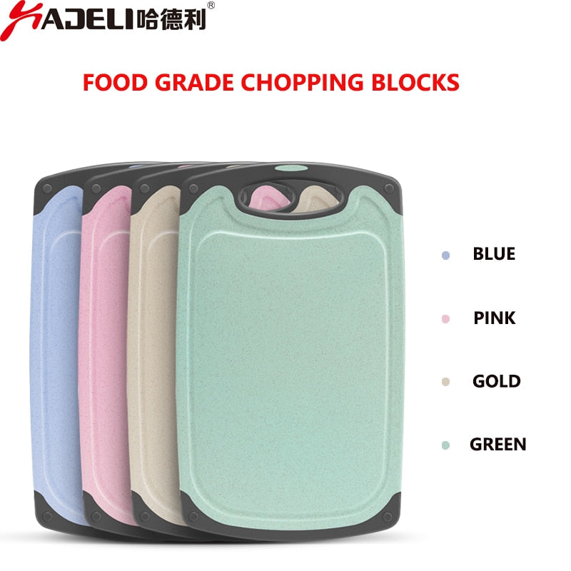 Antibacterial Chopping Board Multifunction PP Plastic Heat Resistant chopping Blocks Fruit Cutting Boards Kitchen Tools